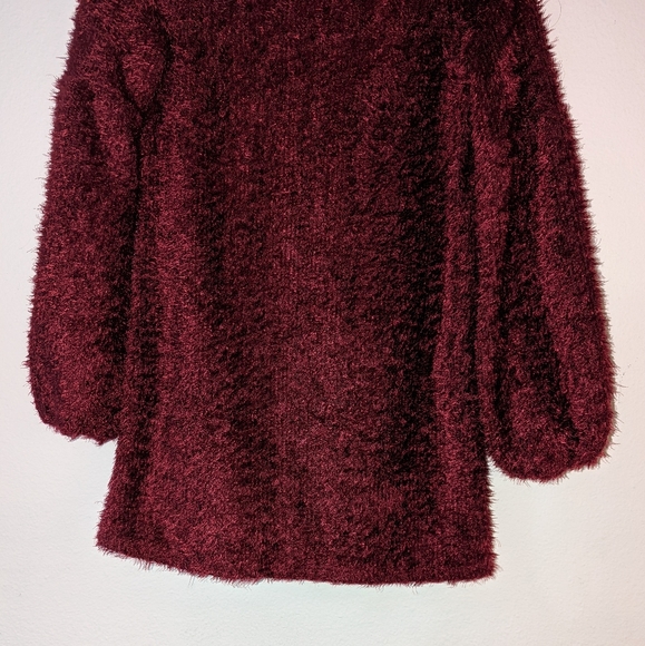 Lulus Couldn't Be Sweeter Fuzzy Knit Sweater Dress - Picture 6 of 9
